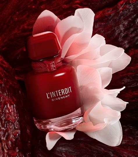 givenchy l'interdit rouge parfum|l interdit rouge ultime.